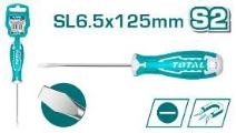 Отвертка шлицевая SL 6.5x125 mm THT266125